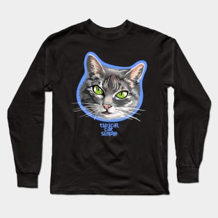 TIPICAL CAT SIMPLE Long Sleeve T-Shirt